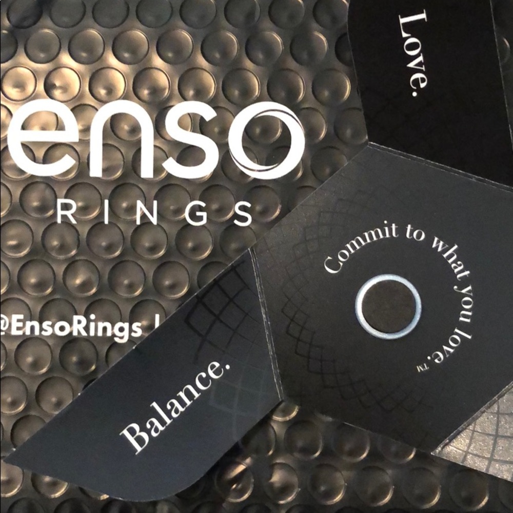 Enso Diamond Elements Halo Silicone Ring